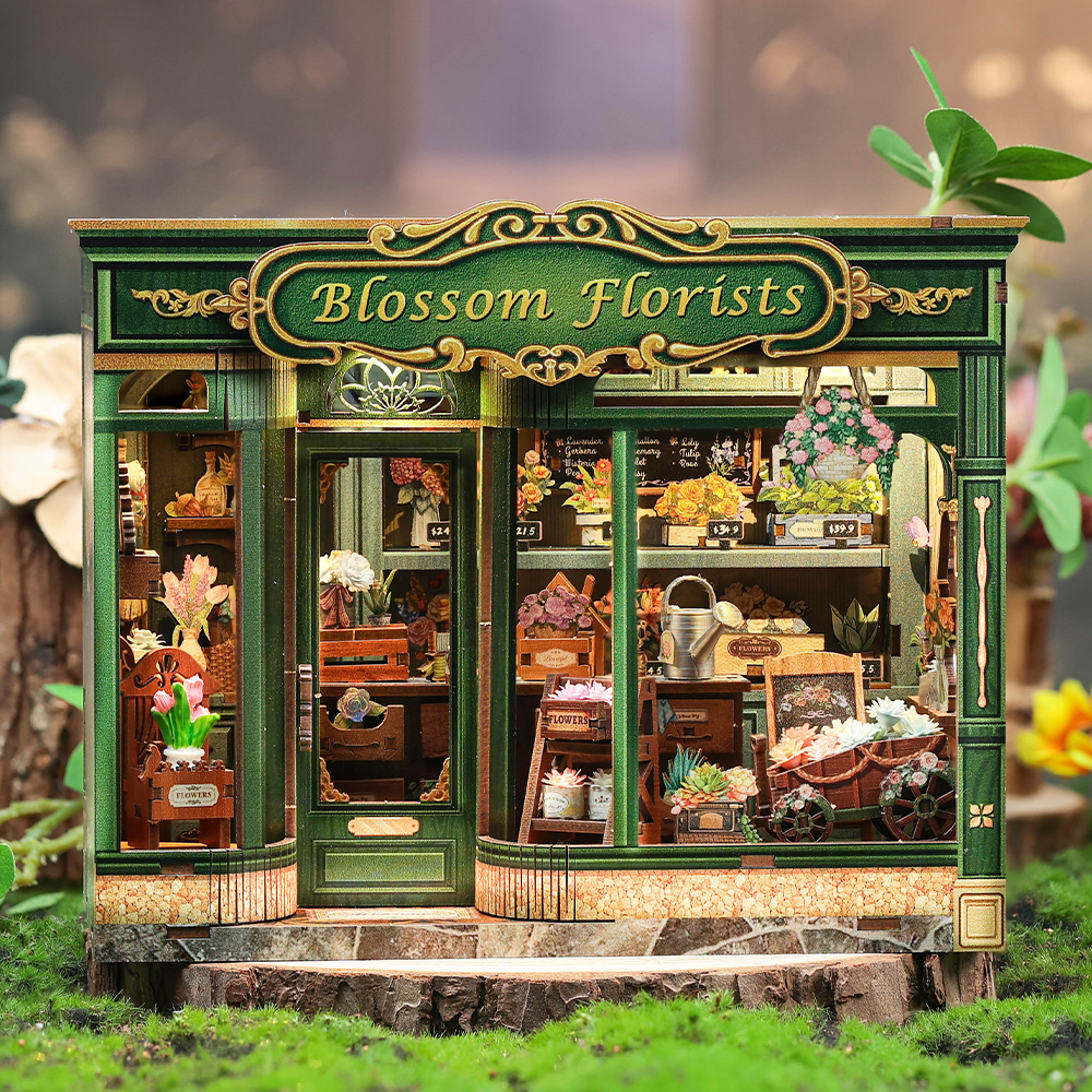 Floricultura Encantada Casa Miniatura DIY