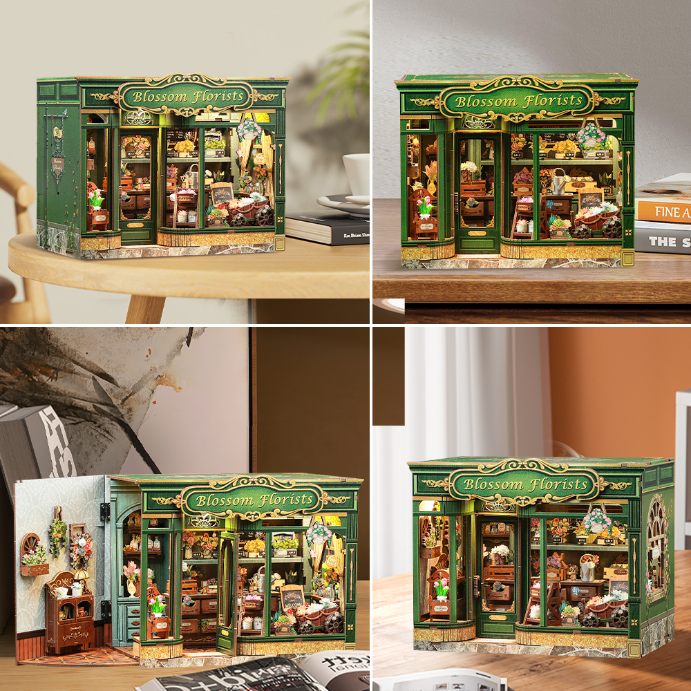 Floricultura Encantada Casa Miniatura DIY