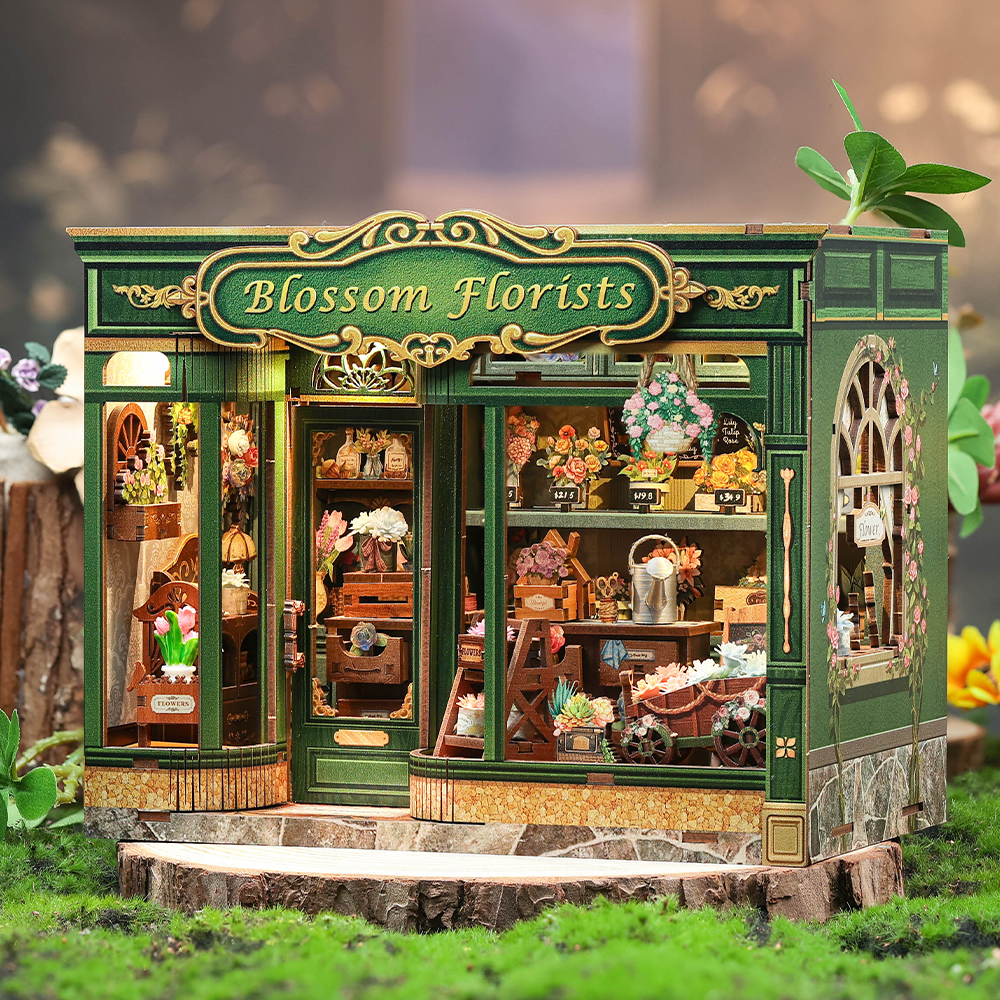 Floricultura Encantada Casa Miniatura DIY