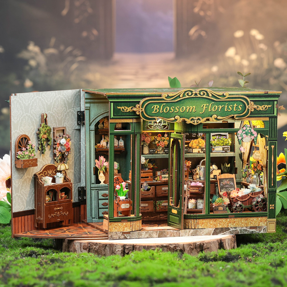 Floricultura Encantada Casa Miniatura DIY