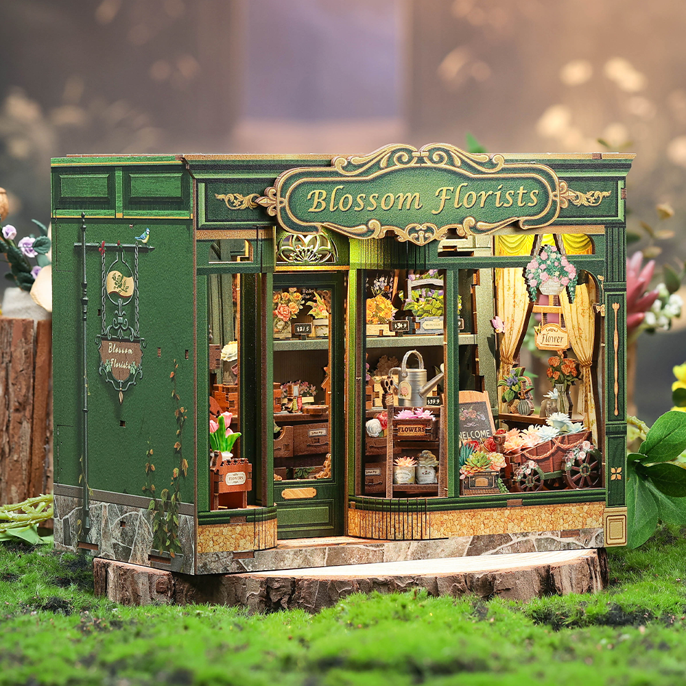 Floricultura Encantada Casa Miniatura DIY