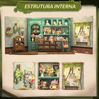 Floricultura Encantada Casa Miniatura DIY