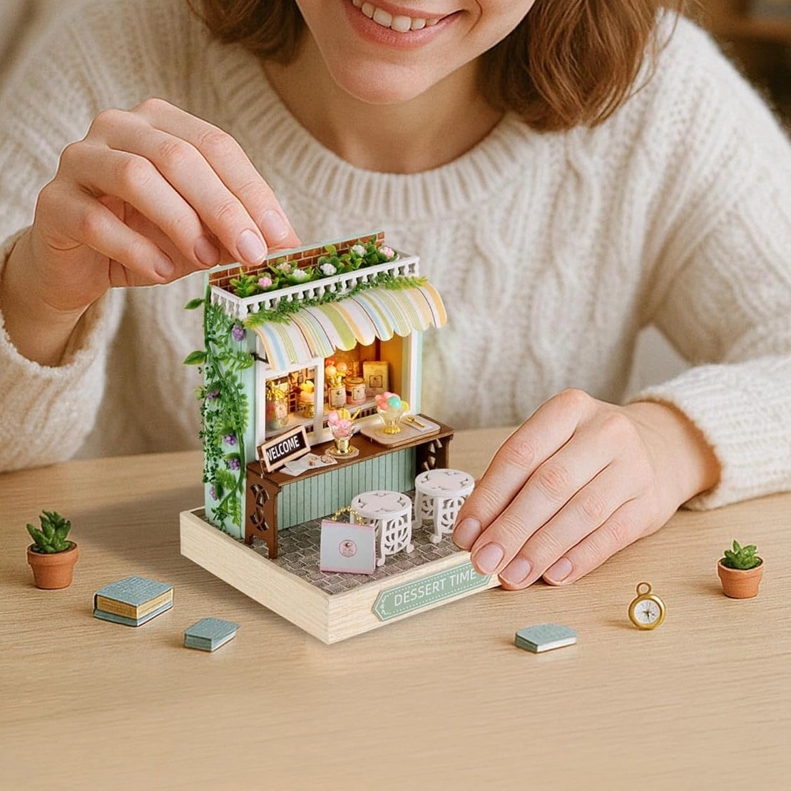 Hora da Sobremesa | Casa Miniatura DIY