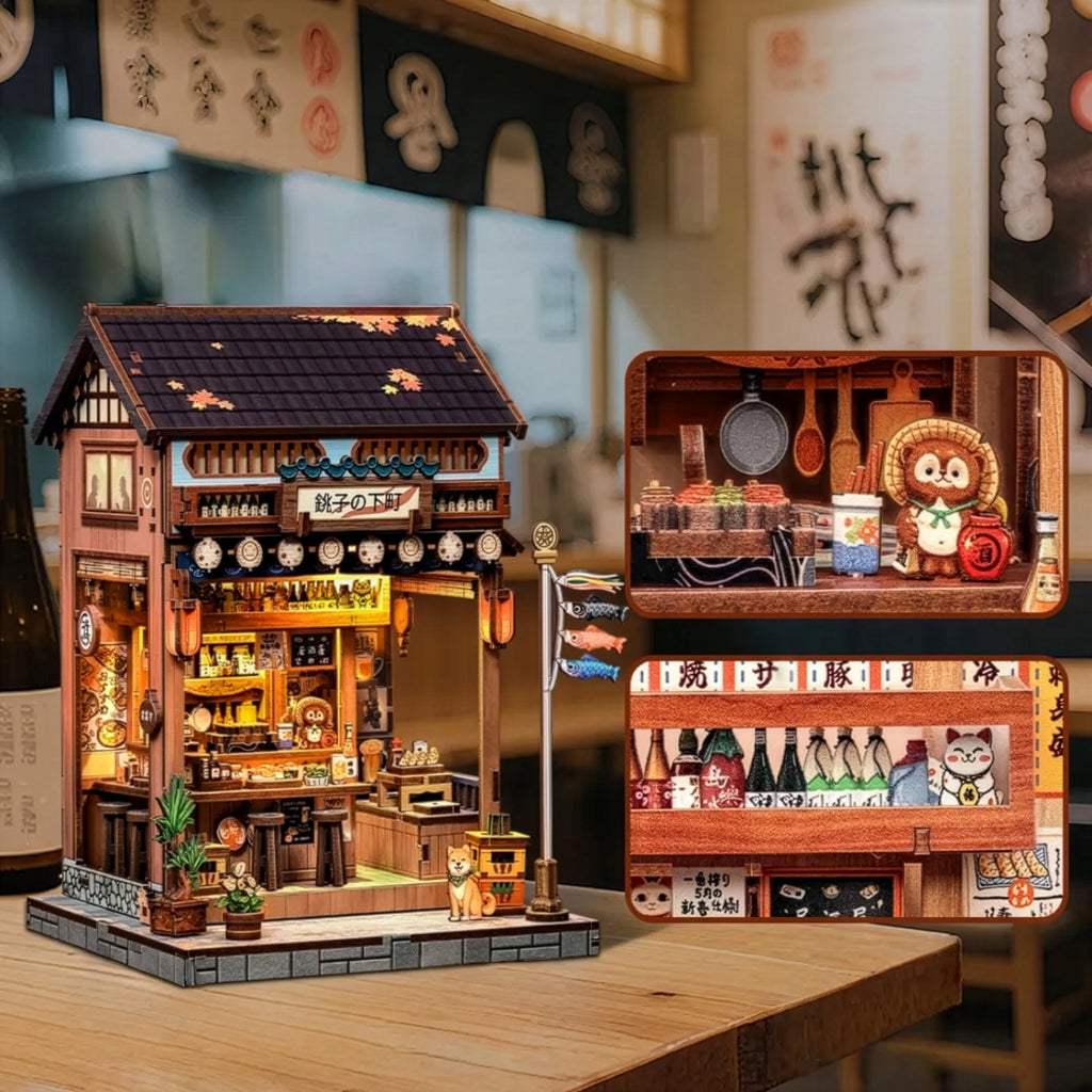 Bar Japonês Izakaya | Casa Miniatura DIY