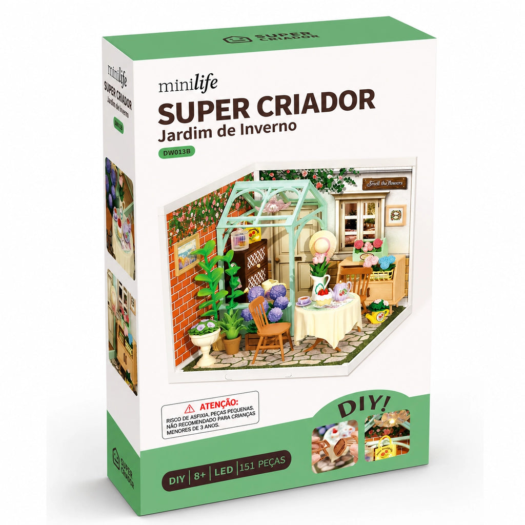 Jardim de Inverno | Casa Miniatura DIY