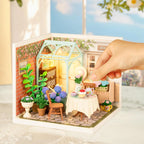 jardim de inverno casa miniatura - image with text 1 imagem