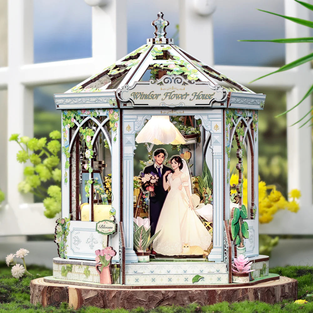 Jardim Secreto Casa Miniatura DIY