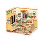 Lanchonete Noturna Casa Miniatura DIY