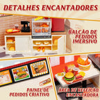 Lanchonete Yum Yum Burgers | Casa Miniatura DIY