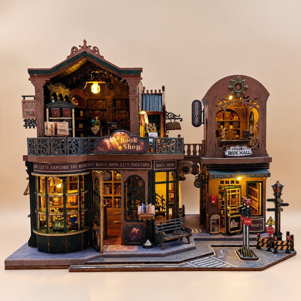 Livraria Crepúsculo | Casa Miniatura DIY
