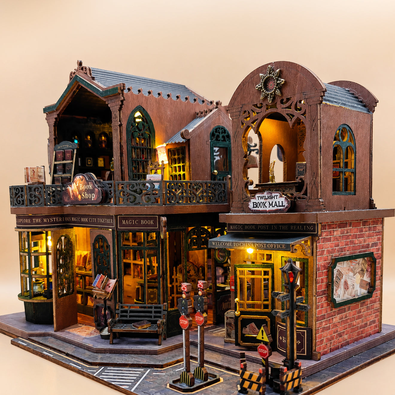 Livraria Crepúsculo | Casa Miniatura DIY