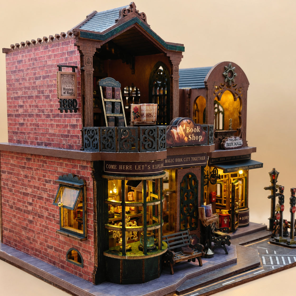 Livraria Crepúsculo | Casa Miniatura DIY