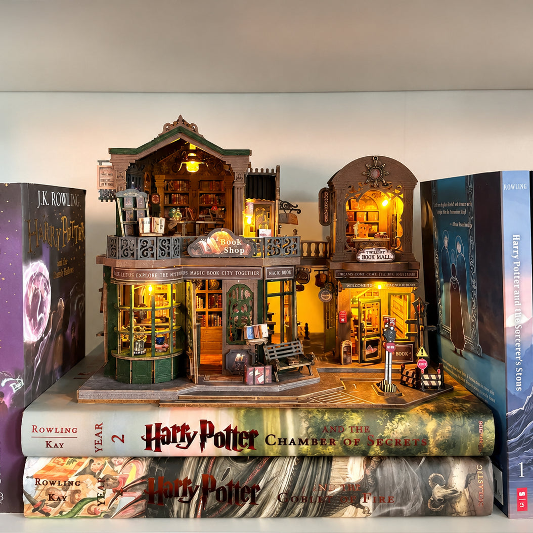 Livraria Crepúsculo | Casa Miniatura DIY