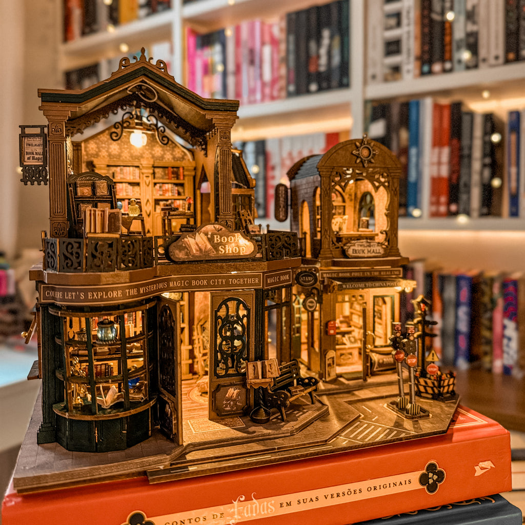 Livraria Crepúsculo | Casa Miniatura DIY