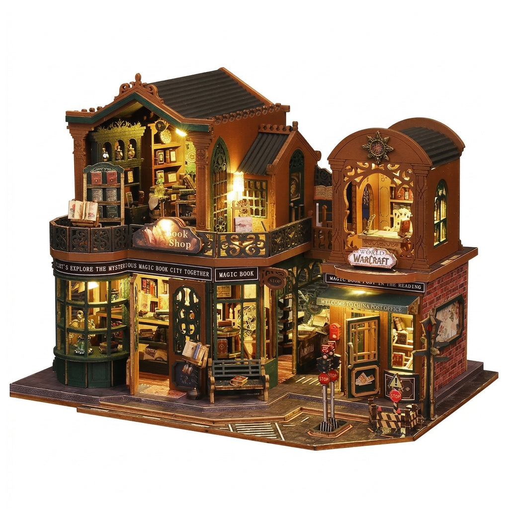 Livraria Crepúsculo | Casa Miniatura DIY