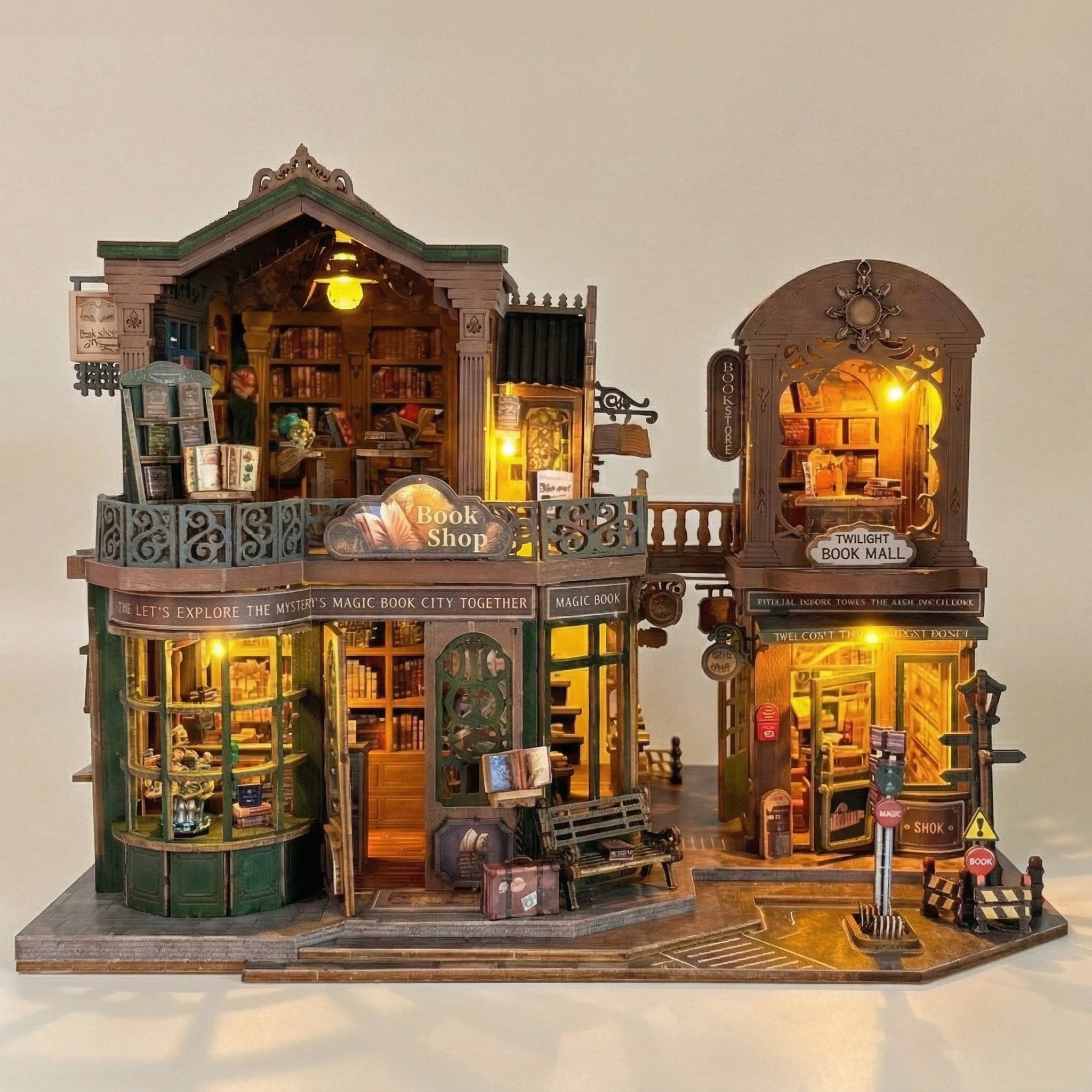Livraria Crepúsculo | Casa Miniatura DIY
