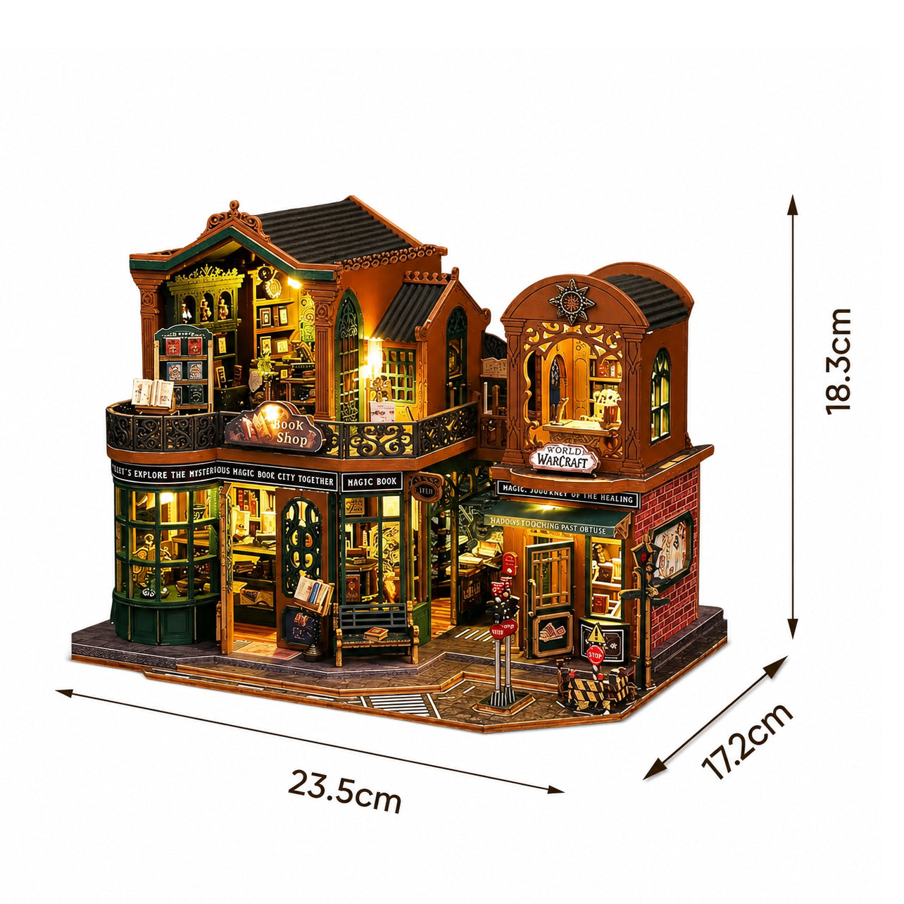 Livraria Crepúsculo | Casa Miniatura DIY