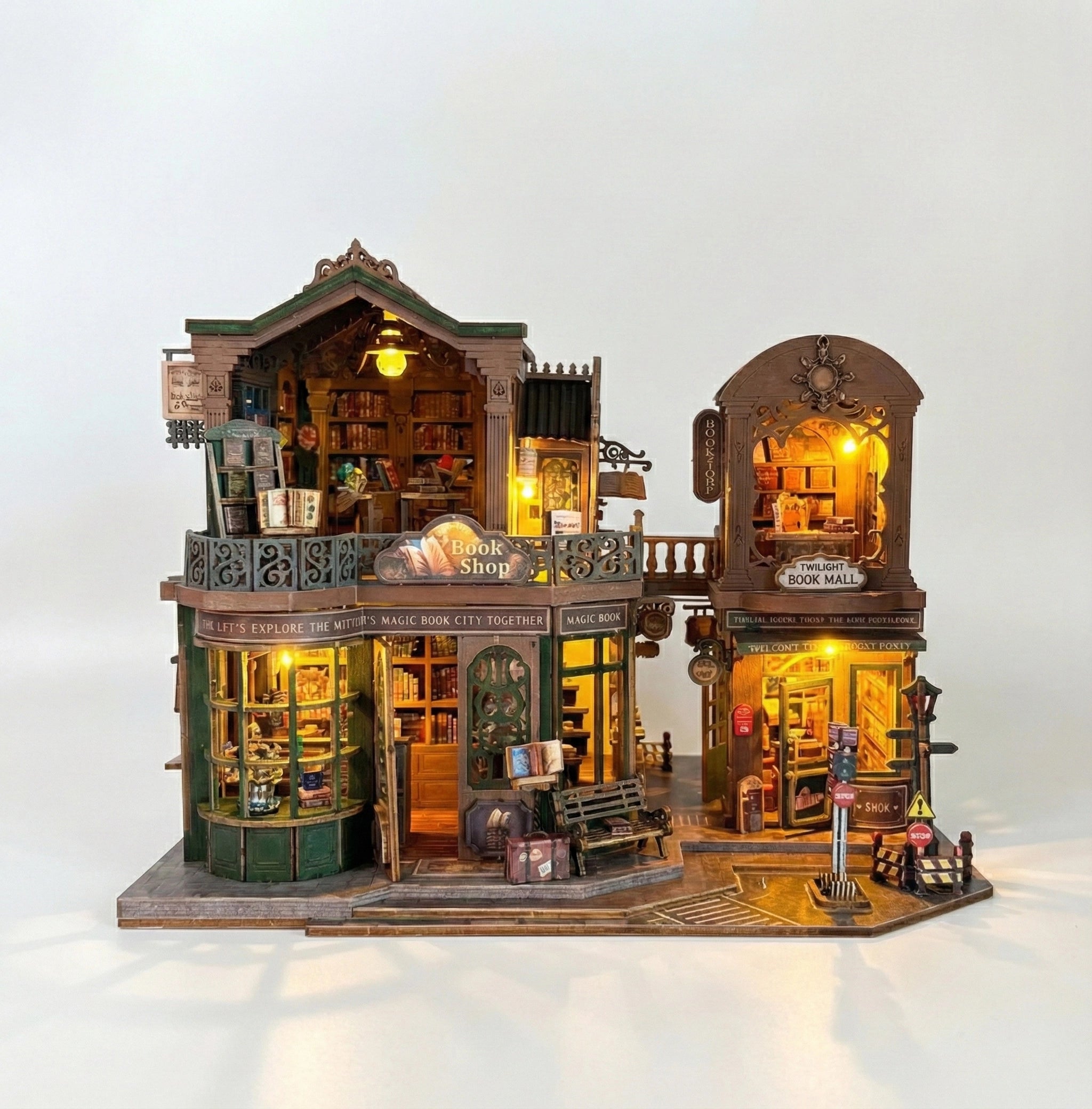 Livraria Crepúsculo | Casa Miniatura DIY