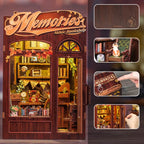 Livraria das Memórias Musicais | Book Nook DIY