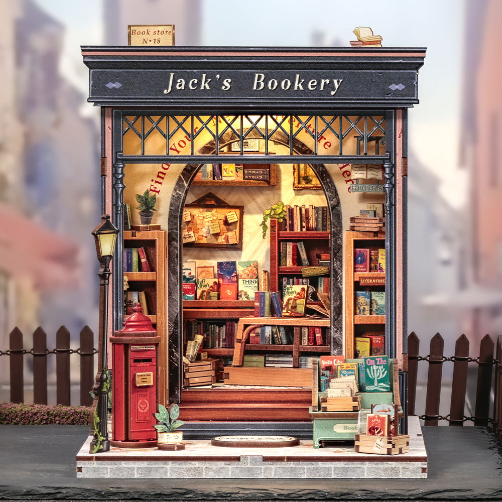Livraria do Jack Casa Miniatura DIY