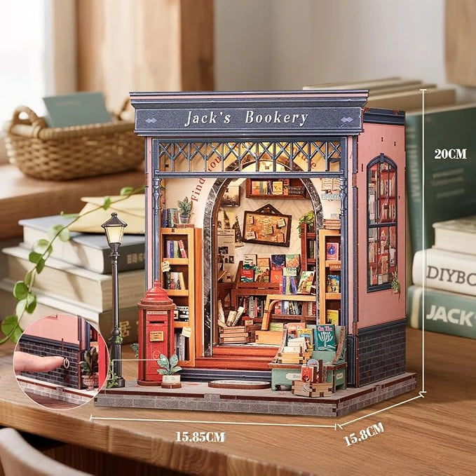 Livraria do Jack Casa Miniatura DIY