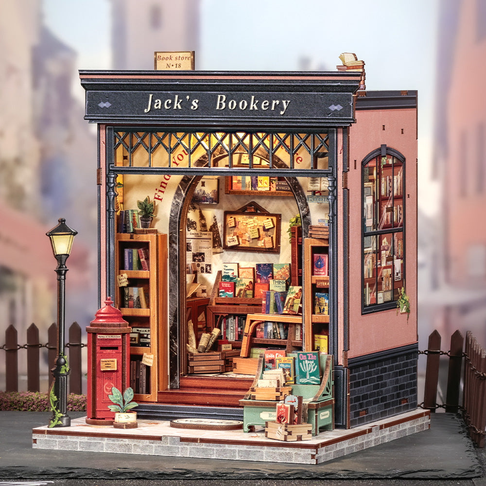 Livraria do Jack Casa Miniatura DIY