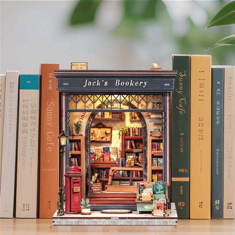Livraria do Jack Casa Miniatura DIY