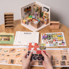 Livraria Moderna Casa Miniatura DIY