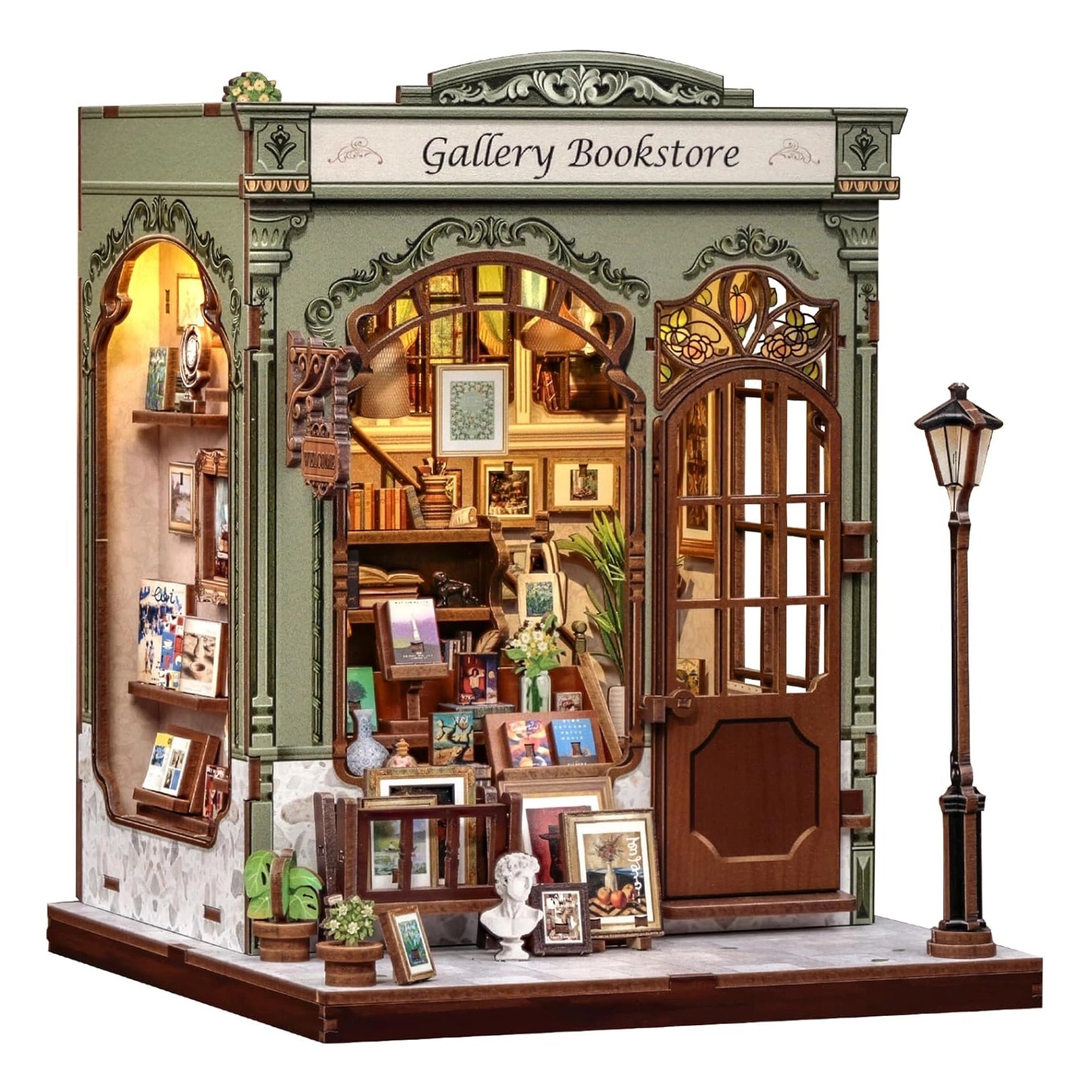 Livraria & Galeria de Arte | Casa Miniatura DIY