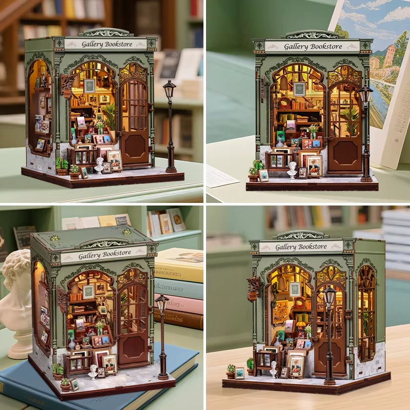 Livraria & Galeria de Arte | Casa Miniatura DIY