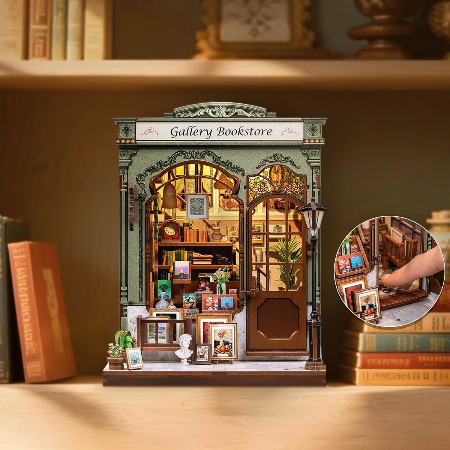 Livraria & Galeria de Arte | Casa Miniatura DIY