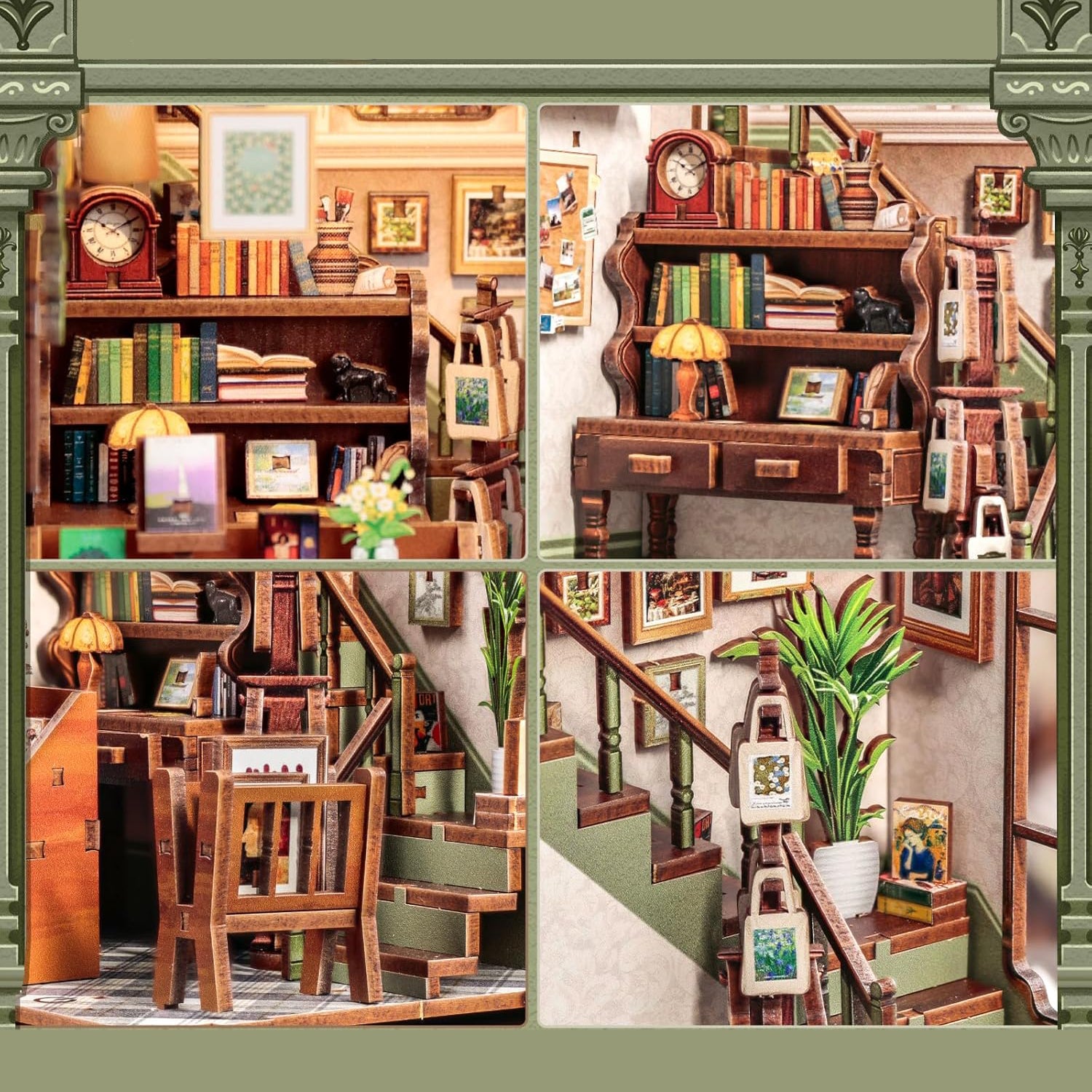 Livraria & Galeria de Arte | Casa Miniatura DIY