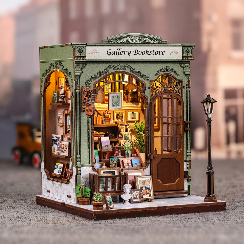 Livraria & Galeria de Arte Casa Miniatura DIY