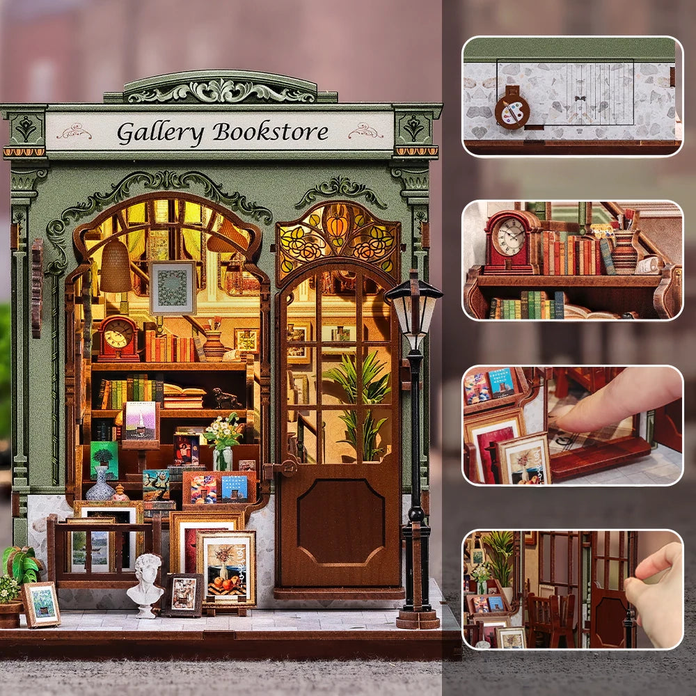 Livraria & Galeria de Arte Casa Miniatura DIY