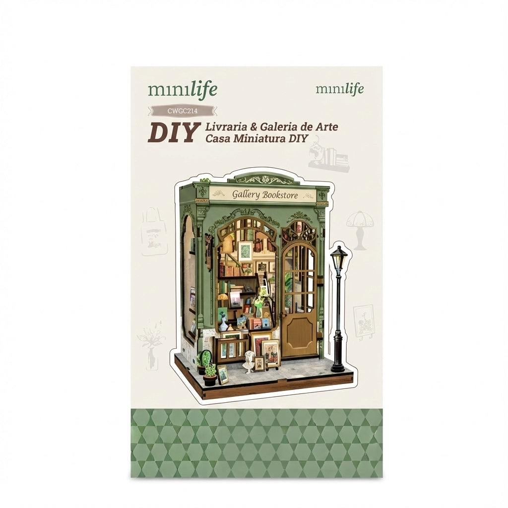 Livraria & Galeria de Arte Casa Miniatura DIY