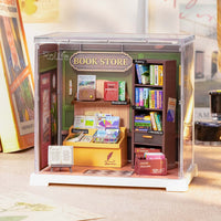 Livraria Nostálgica | Casa Miniatura DIY