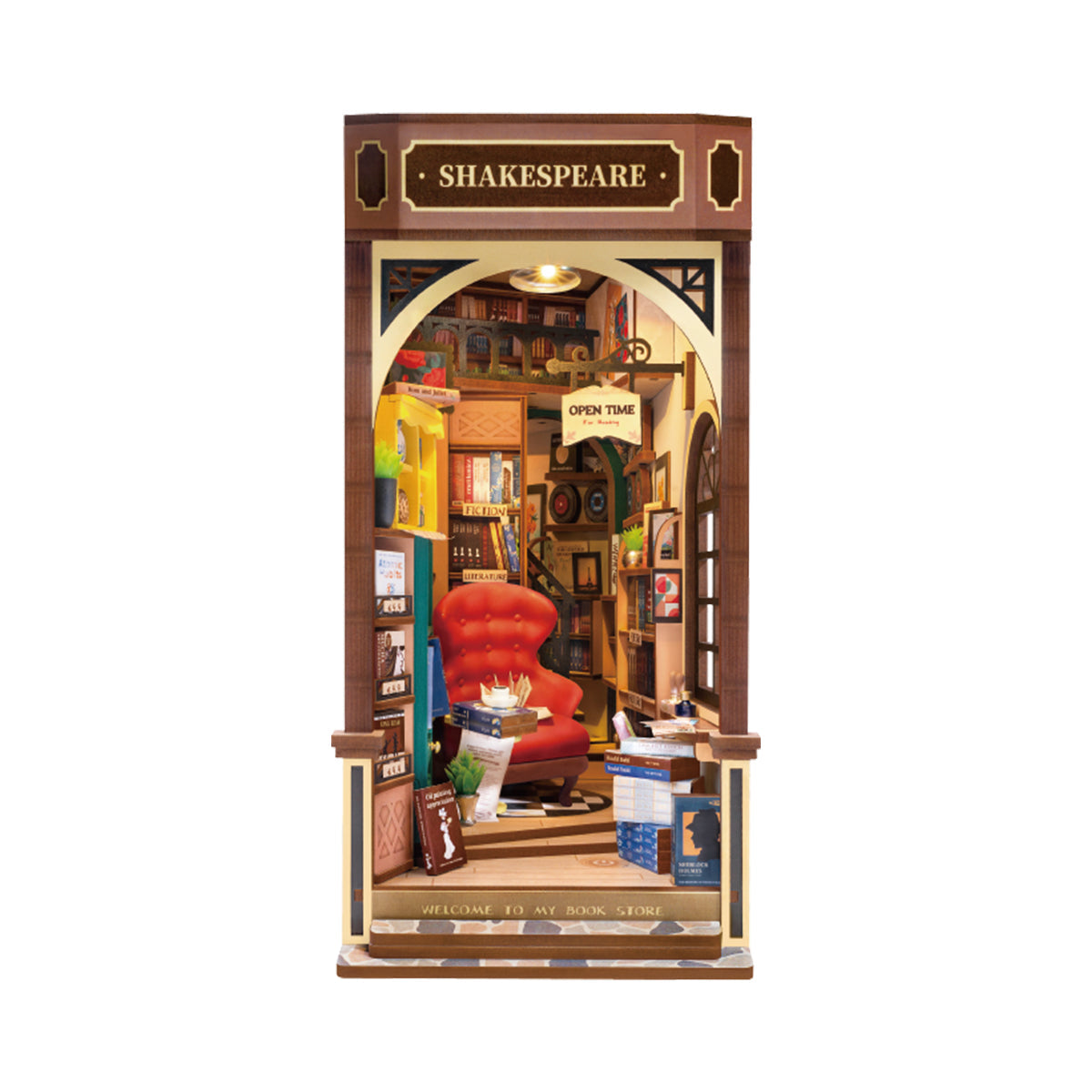 Livraria Shakespeare Book Nook DIY