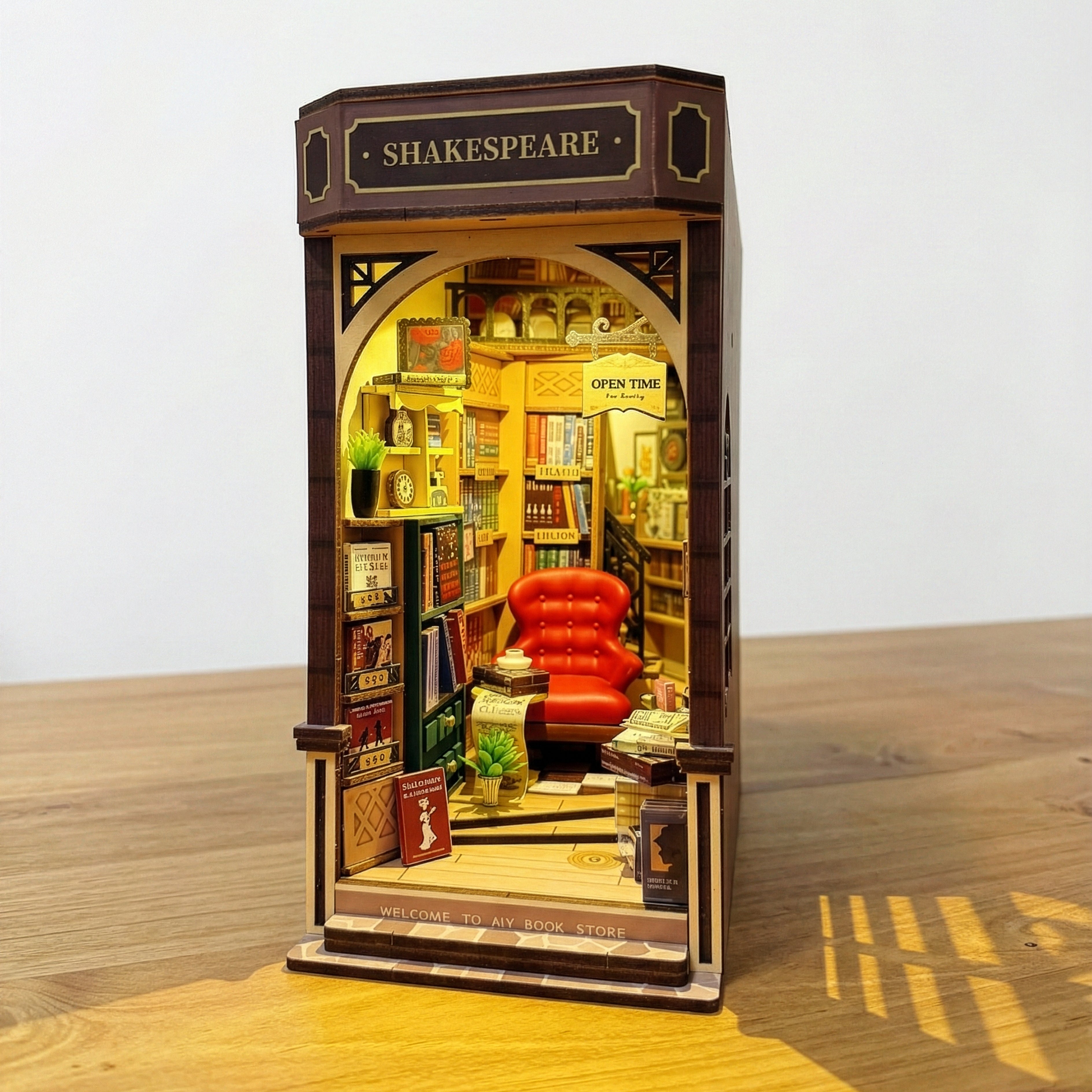 Livraria Shakespeare | Book Nook DIY