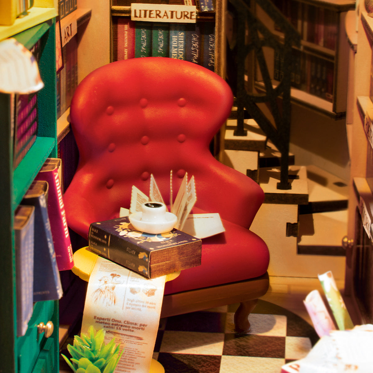 Livraria Shakespeare Book Nook DIY