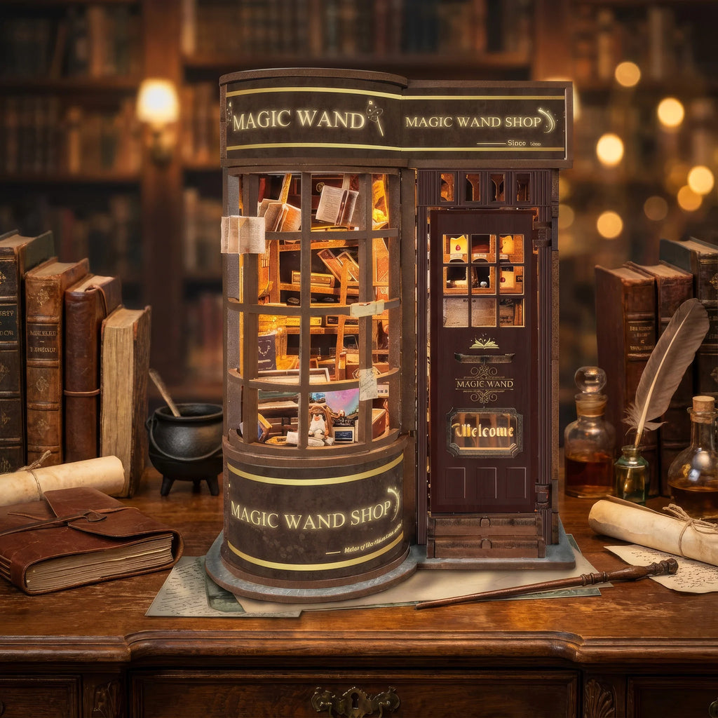 Loja de Varinhas Mágicas | Book Nook DIY