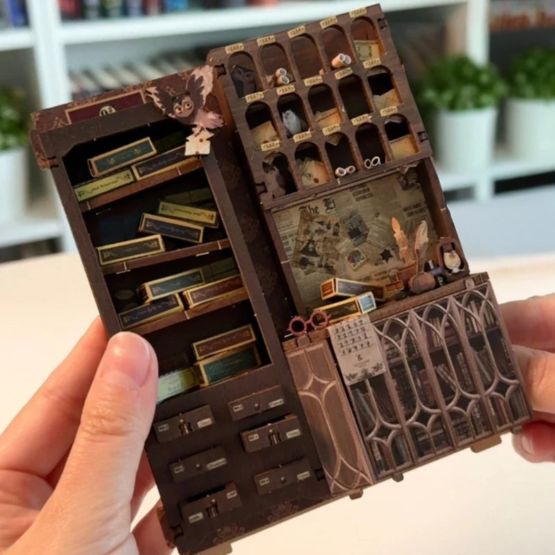 Loja de Varinhas Mágicas | Book Nook DIY