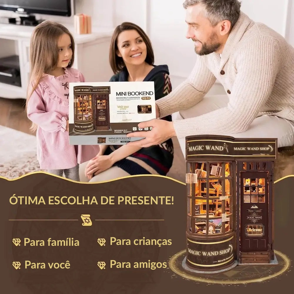 Loja das Varinhas Mágicas Book Nook DIY