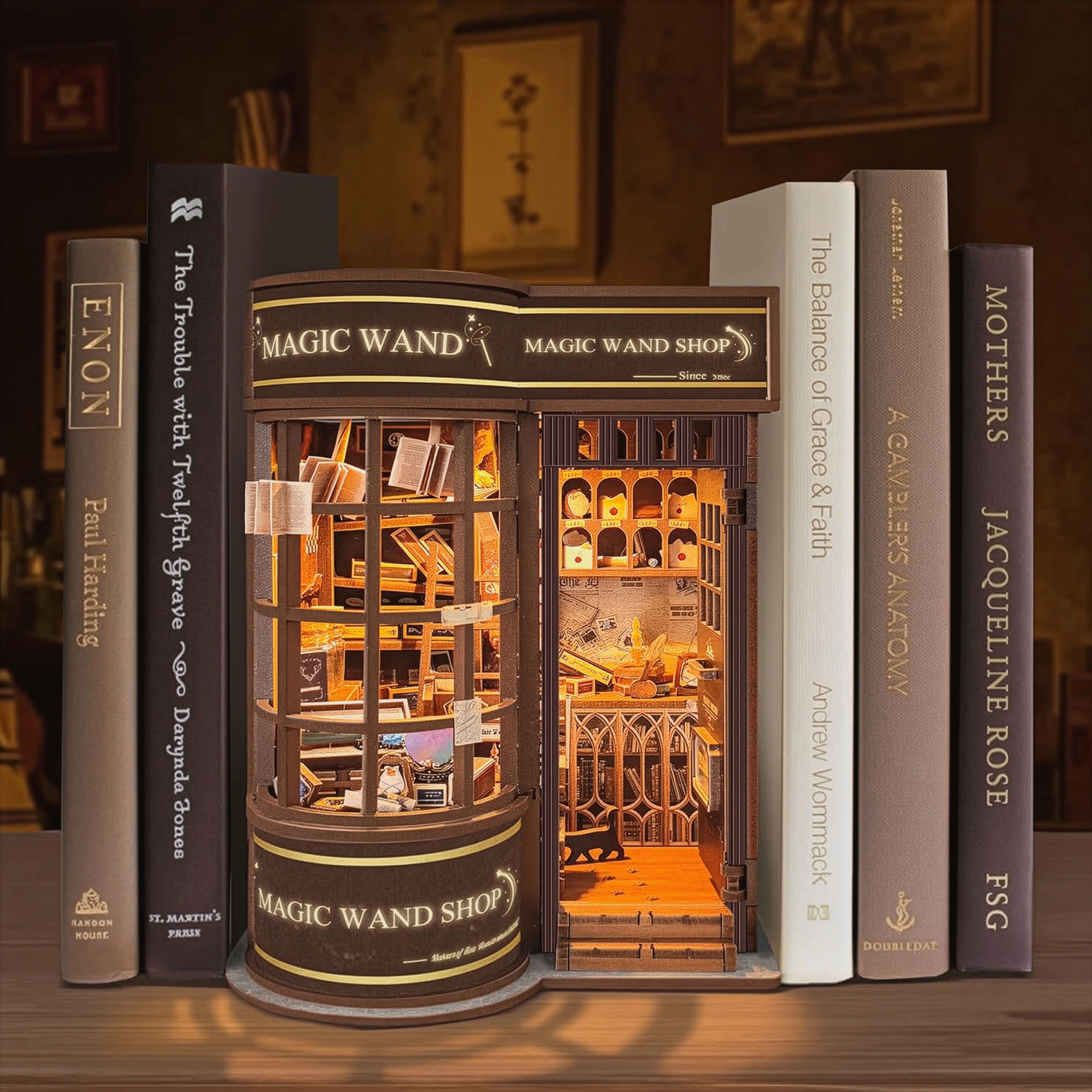 Loja das Varinhas Mágicas Book Nook DIY