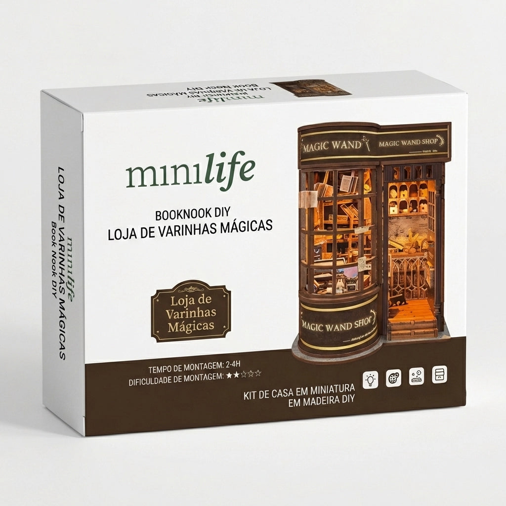 Loja de Varinhas Mágicas | Book Nook DIY