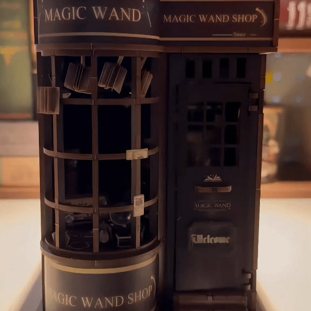 Loja de Varinhas Mágicas | Book Nook DIY