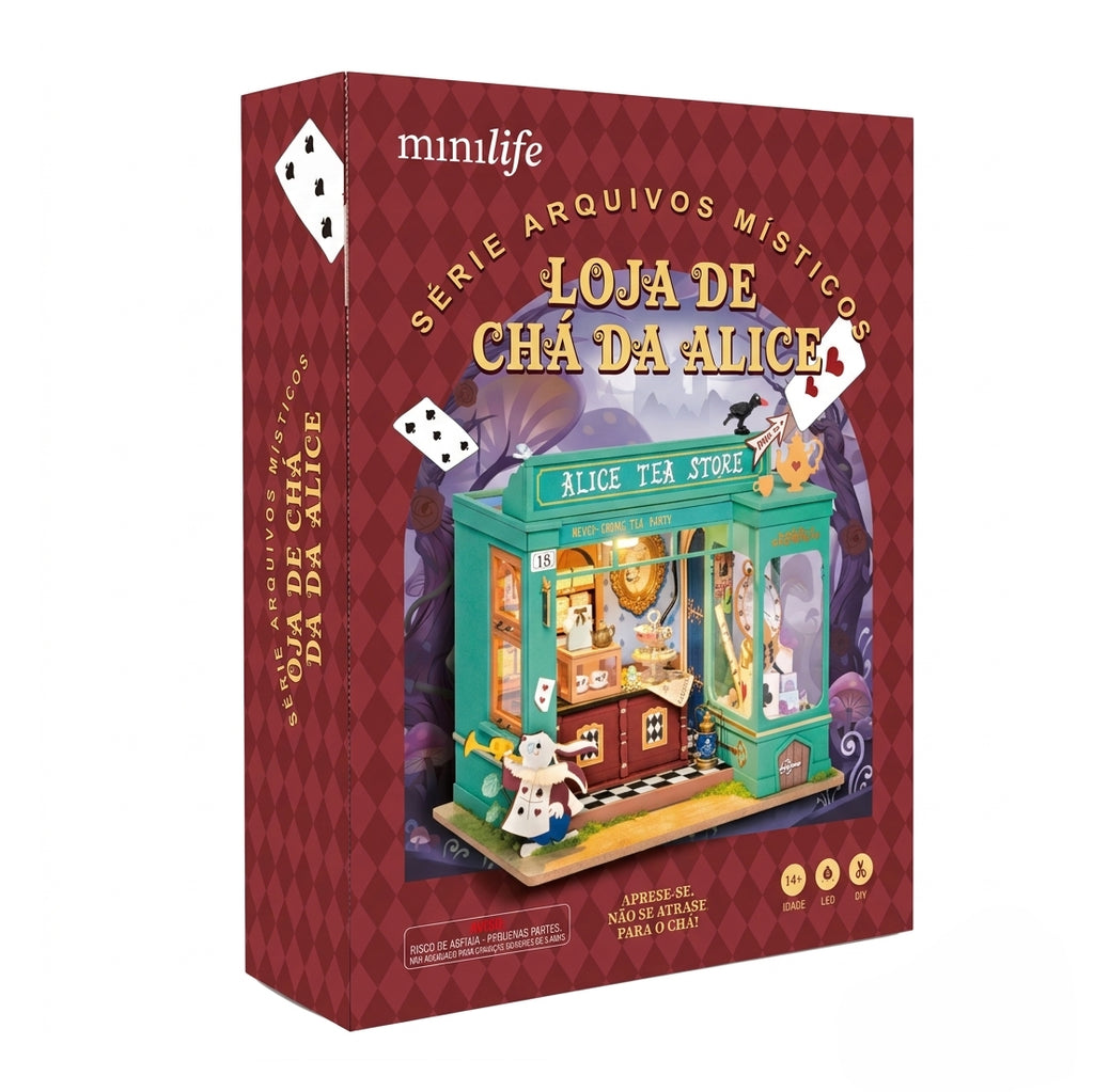 Loja de Chá da Alice | Casa Miniatura DIY