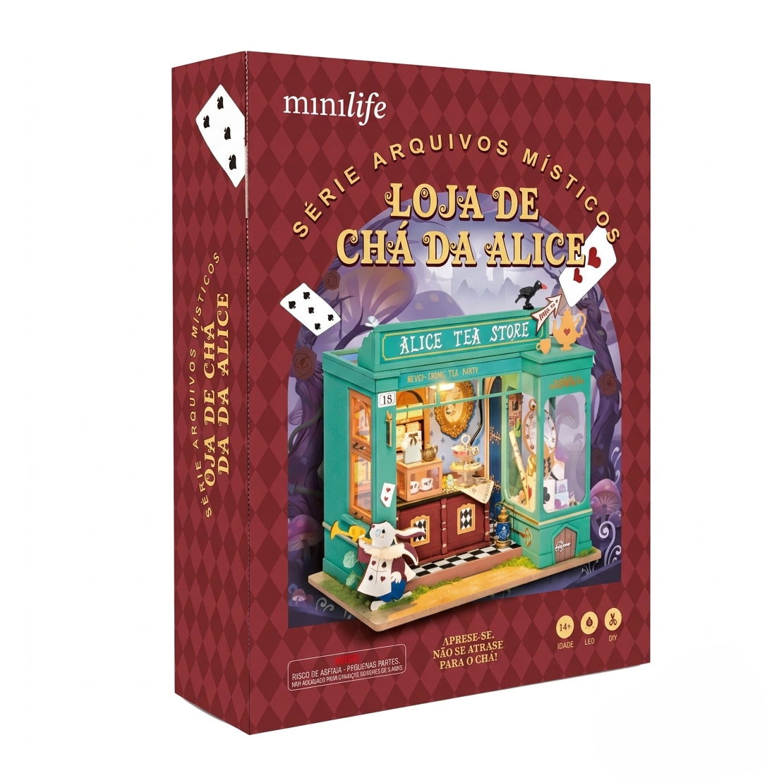 Loja de Chá da Alice | Casa Miniatura DIY