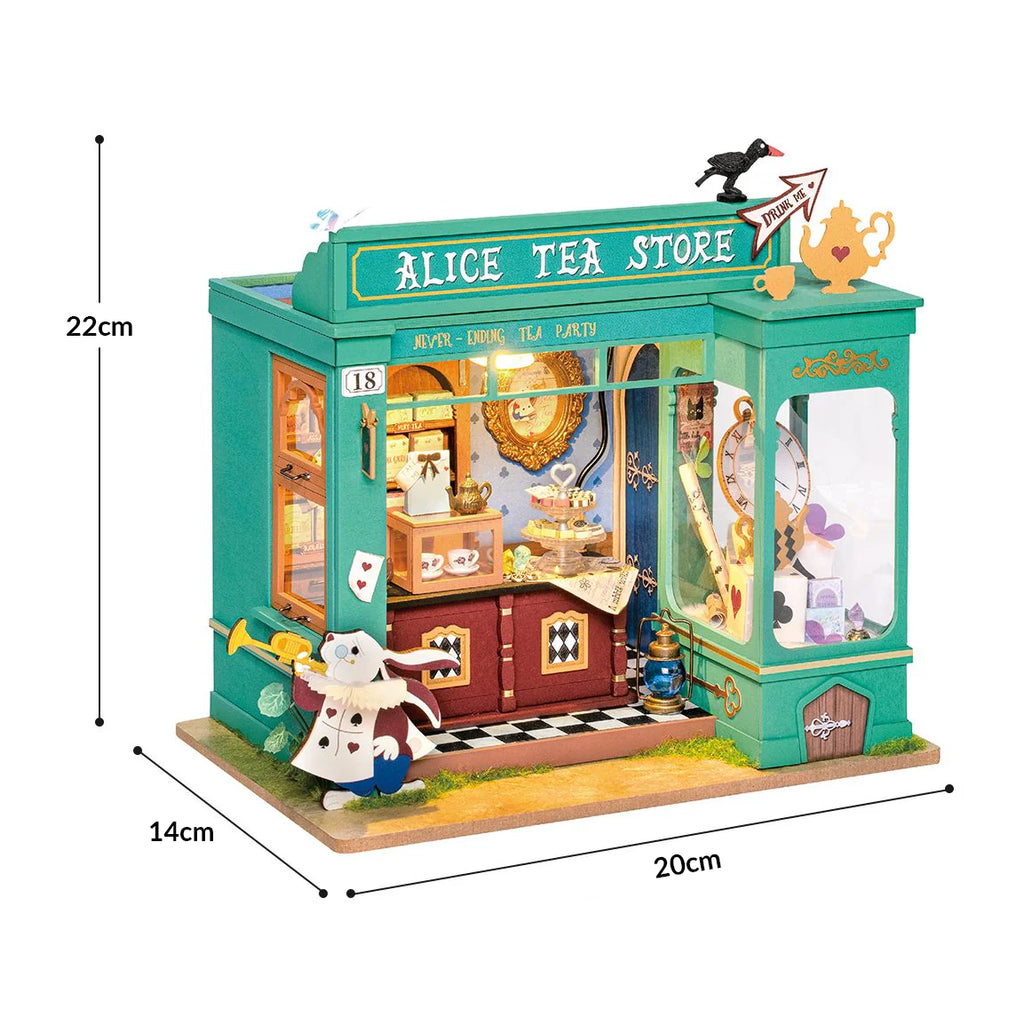 Loja de Chá da Alice | Casa Miniatura DIY