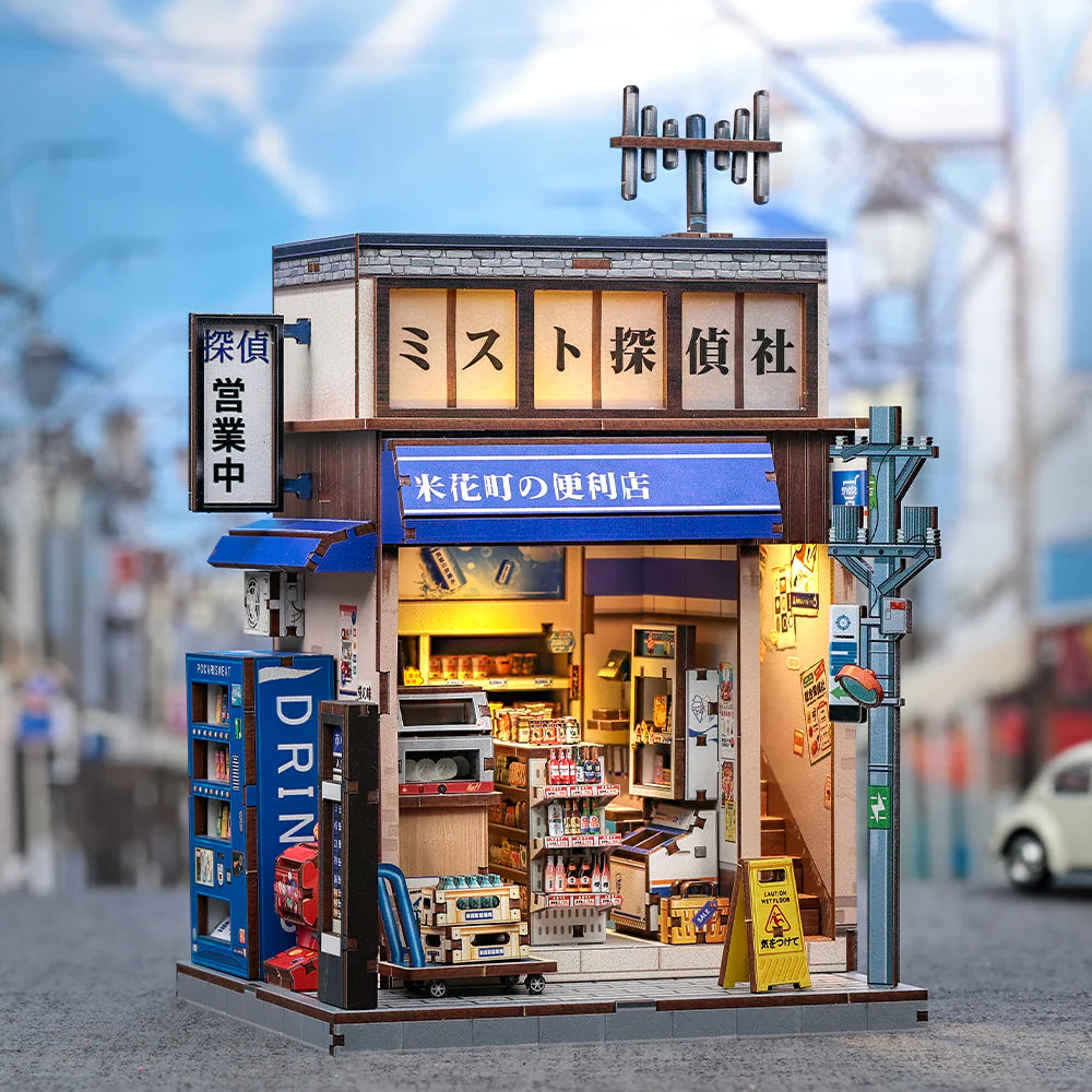 Loja de Conveniência Japonesa Beika-cho Casa Miniatura DIY