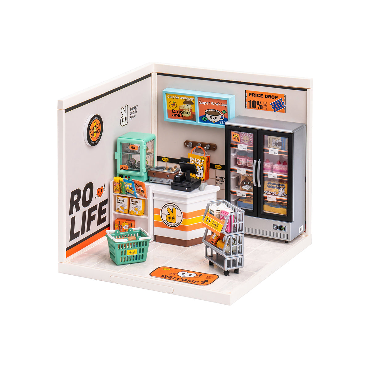 Loja de Conveniência Casa Miniatura DIY